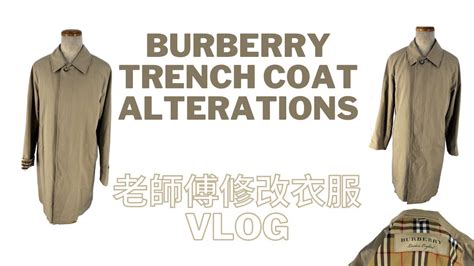 burberry alteration cost|burberry trench tailor.